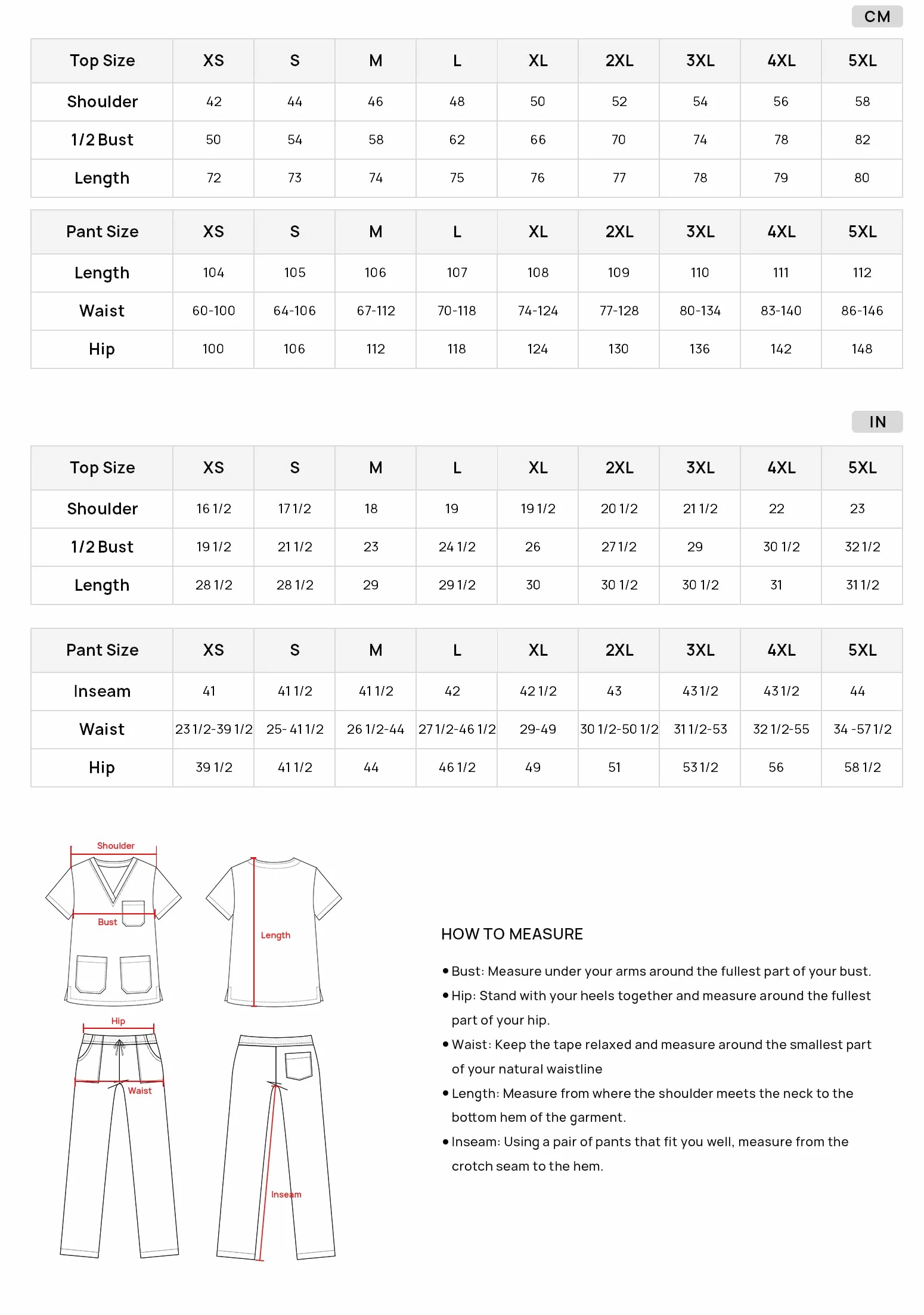 MISEMIYA - Uniformi Unisex Set Camice – Uniforme Medica con Maglia e Pantaloni Uniformi Mediche Camice Uniformi sanitarie - Ref.6801-6802