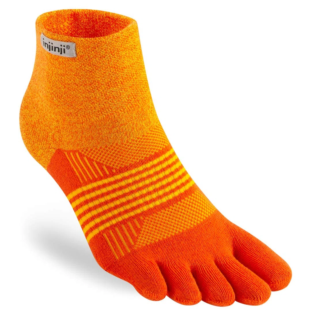 Injinji Women's Trail midweight mini-crew LEO XS/S (35-40,5) Calza trail running dita separate