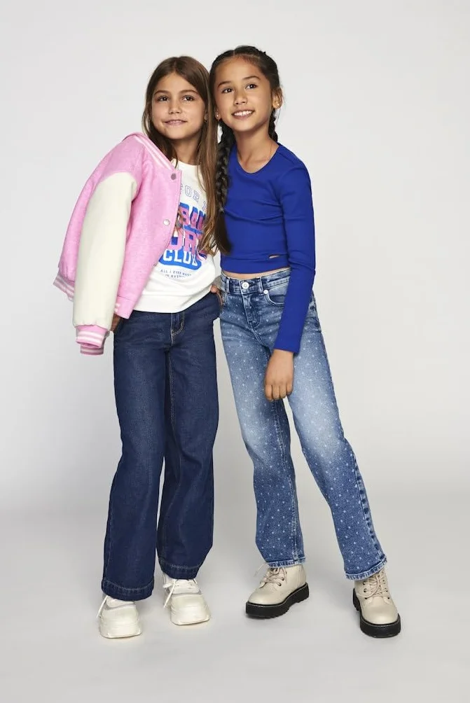 KIDS ONLY - Kogcomet Wide DNM Pim Noos, Pantaloni Bambine e Ragazze