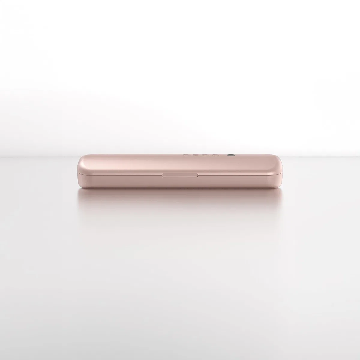 Sonic+ Custodia da viaggio di ricarica, Oro rosa, compatto, moderno