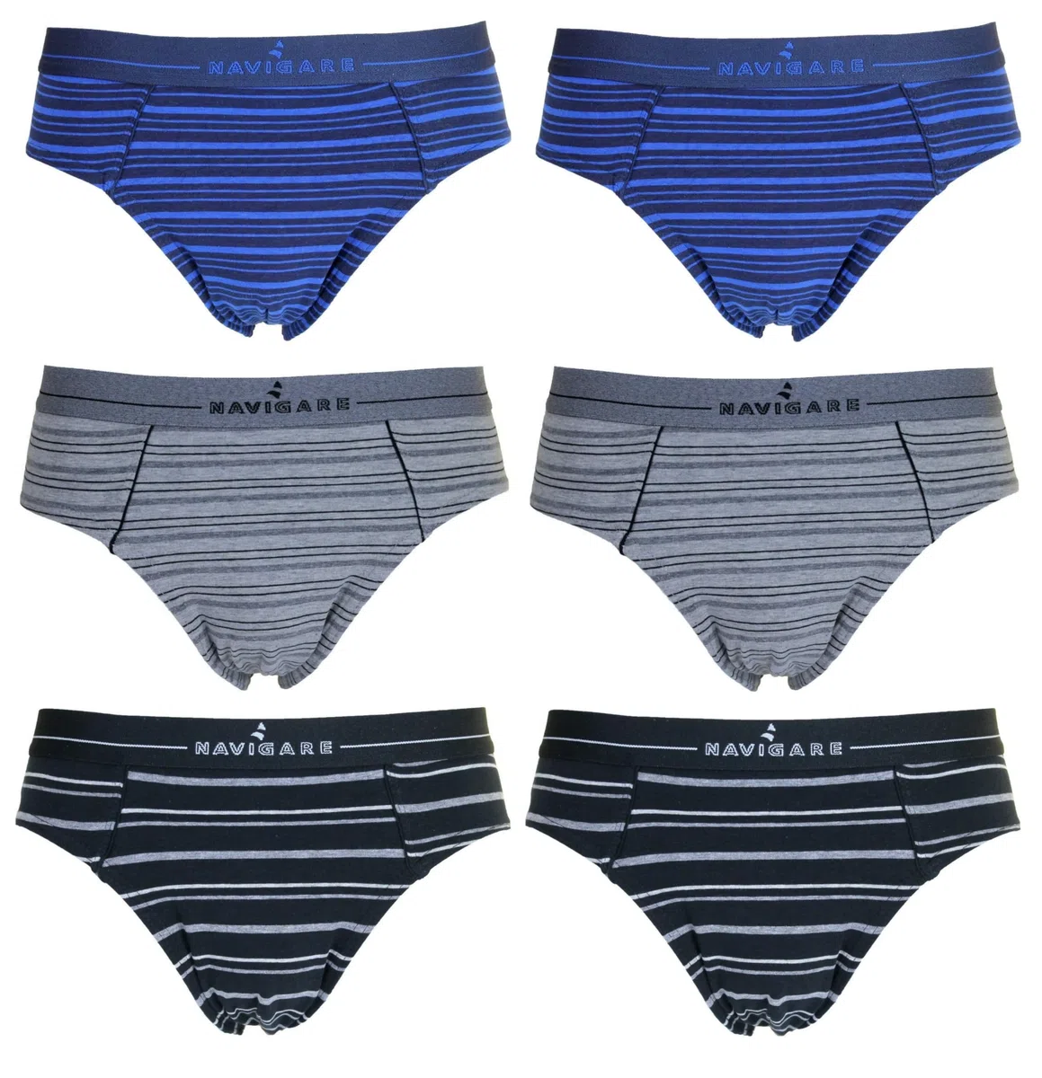 Navigare 6 Slip Ragazzo Mutanda Bimbo Bambino 10-12-14-16 Anni Varie Fantasie