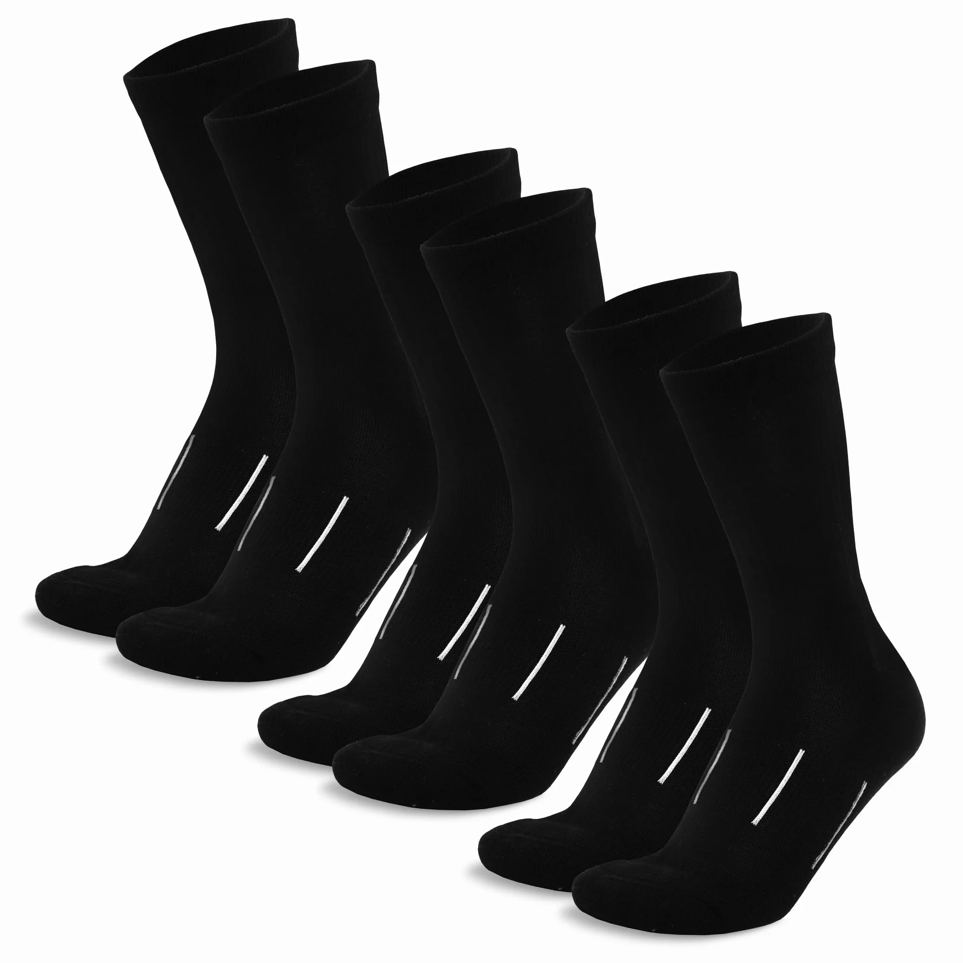 Merino.tech Calze Lana Merino Uomo e Donne - Calzini Termici, Calzini Running, Calze Trekking Lunghezza Media