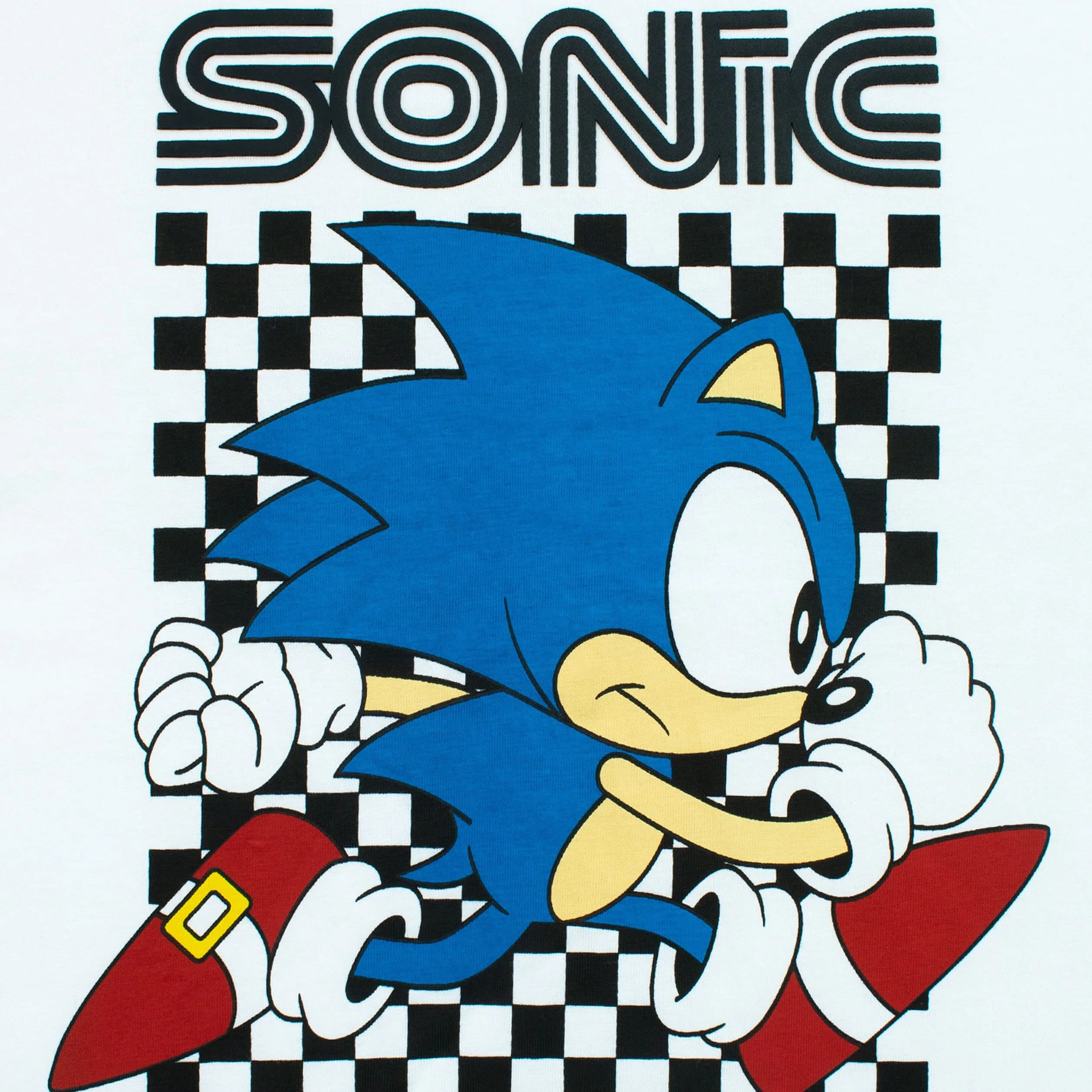Sonic The Hedgehog - Set di Maglietta e Pantaloncini per Bambini Abbigliamento da Gioco per Ragazzi