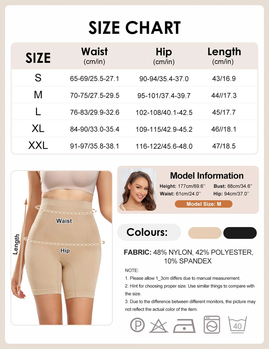 Guaina Contenitiva Donna Vita Alta Elasticizzata Senza Cuciture Modellante Pancia Piatta Mutande Contenitive Donna con Antiscivolo Shapewear Post Parto