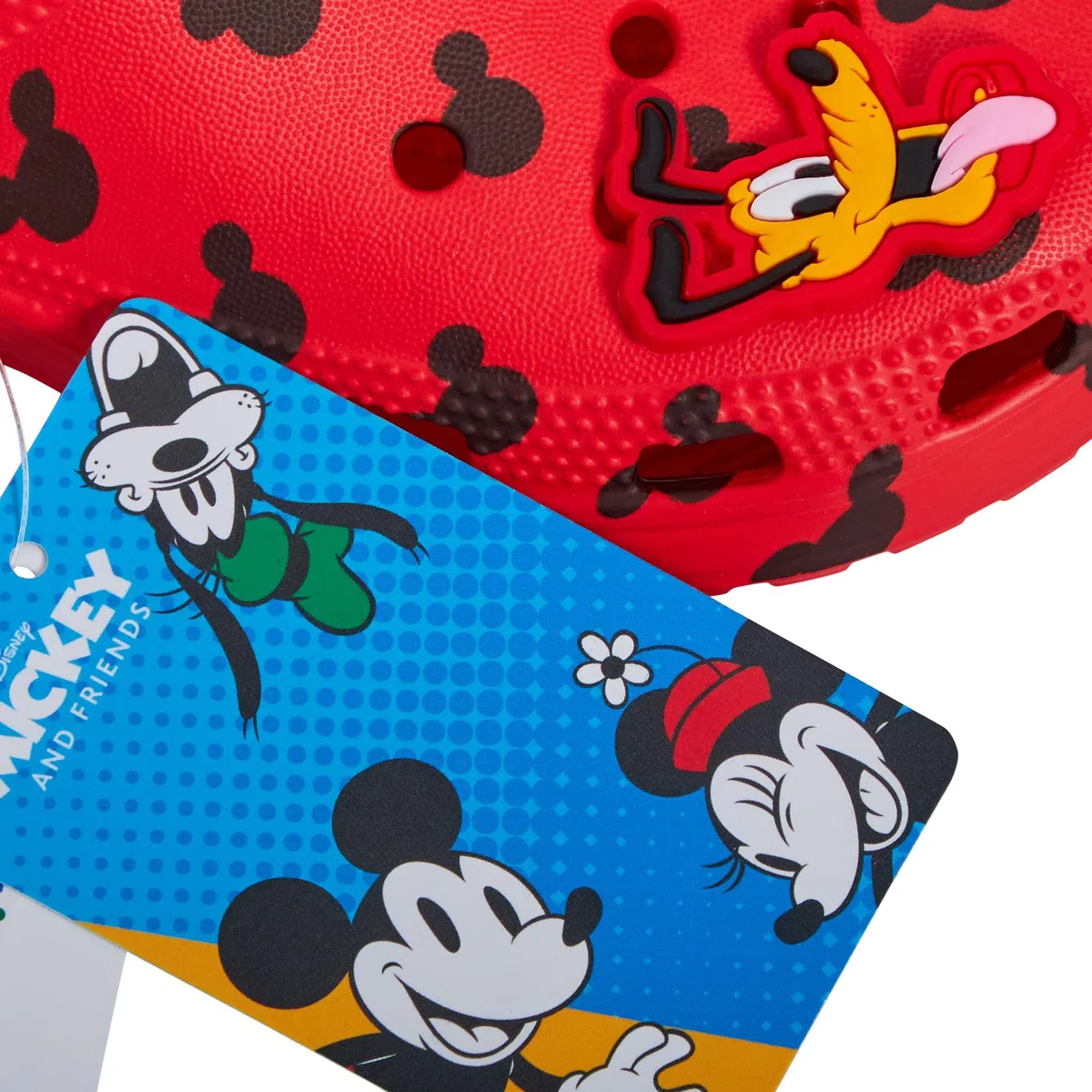 Disney Zoccoli Mickey Mouse Minnie Mouse con Charms, Sandali per Bambini, Sliders Estivi con Cinturino alla Caviglia, Scarpe da Spiaggia
