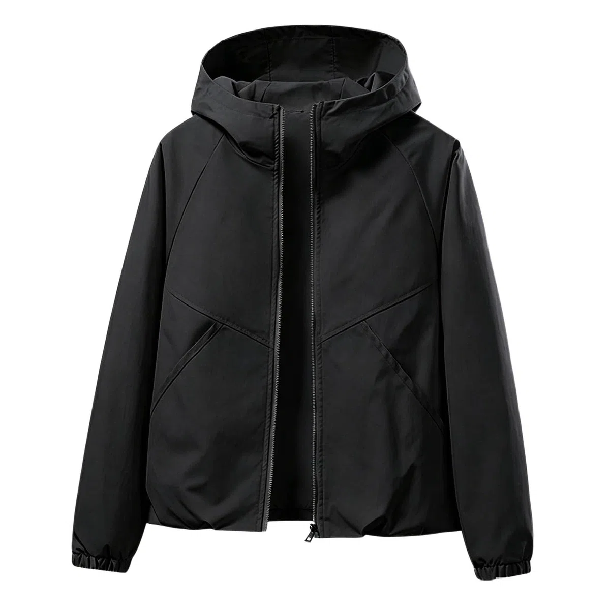 Generico Giacca Antivento Donna Estiva - Leggera E Impermeabile Da Corsa Con Cappuccio Zip Traspirante Per Fitness Jogging Yoga Outdoor Sport Tempo Libero Escursionismo Bici Viaggi Primavera Autunno