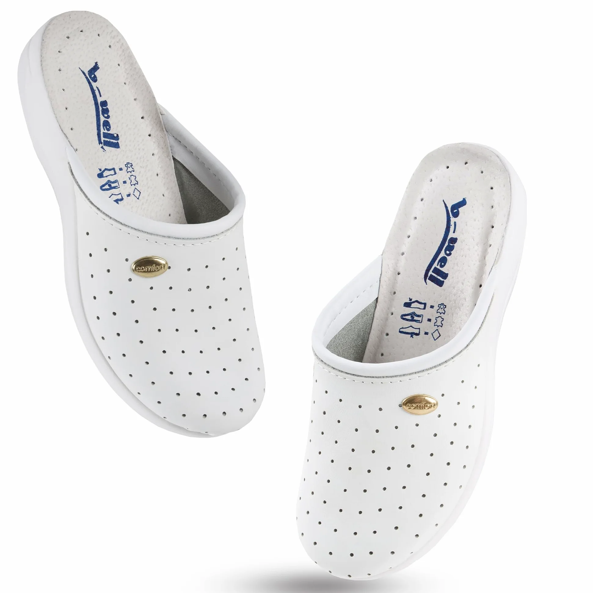 B-well Aerial Lady/Man Zoccoli Sanitari Donna Zoccoli Sanitari Uomo Ciabatte Sanitarie Donna Ospedale Scarpe Antibatteriche nelle Taglie 35-46