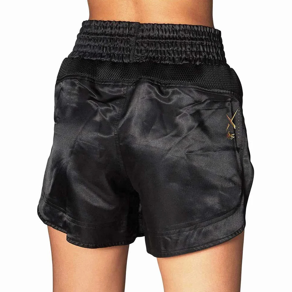 LEONE 1947 Pantaloncini Kick-thai Donna Nero