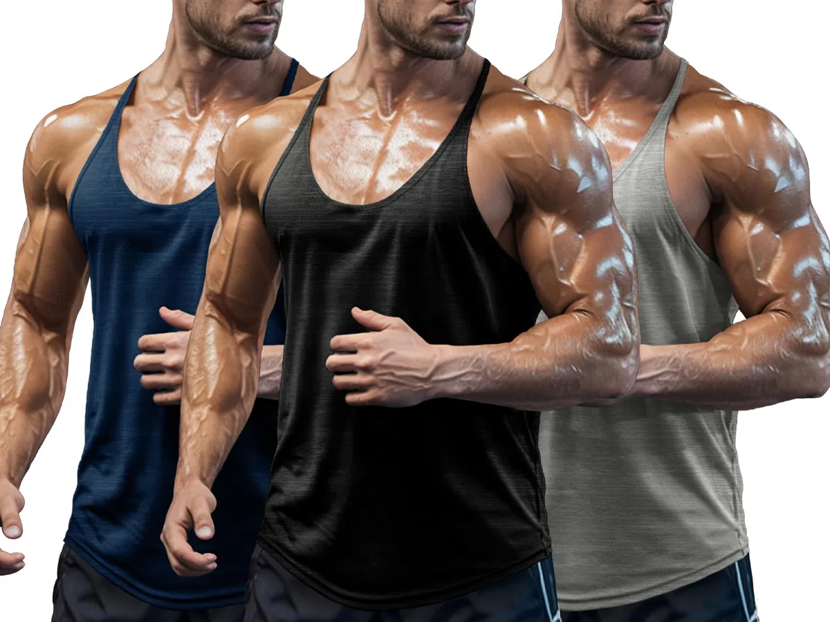 Canottiera Uomo Palestra,Canotta Senza Maniche Allenamento,Magliette da Bodybuilding