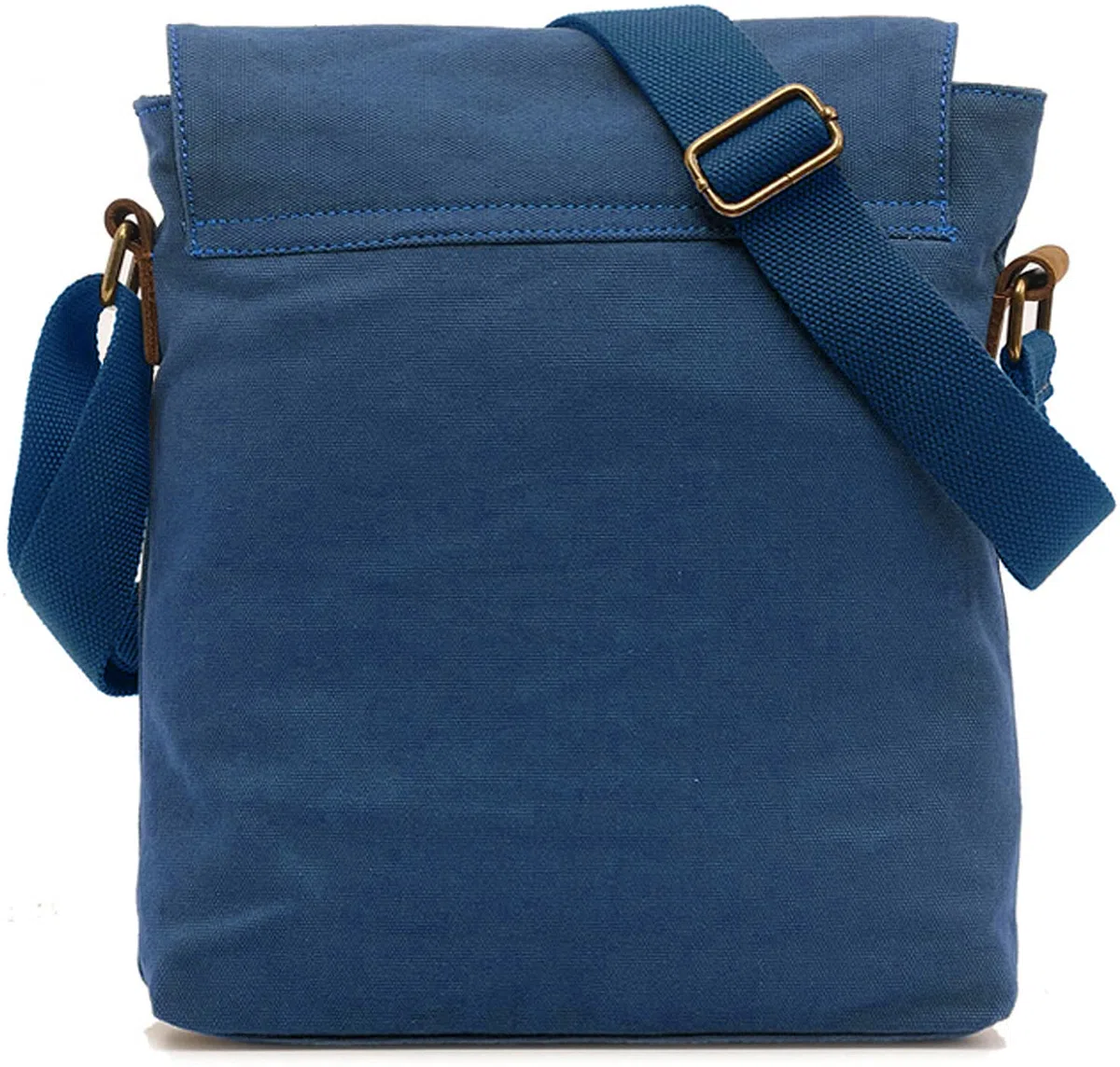 Sechunk Messenger cotone pelle della tela di canapa borse a tracolla Borsello Bauletto Book Bag Laptop Bag di lavoro Laptop Bag Borsa Borsa del computer Weekend Bag