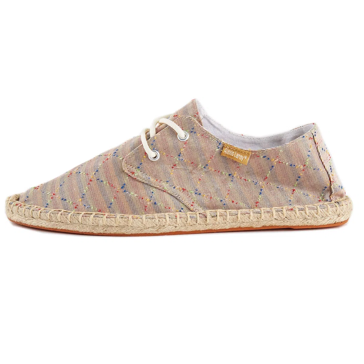 Alexis Leroy griglia Confortevole Espadrillas Slip On Loafer Scarpe Sommarskor da Uomo Tessuto con Lacci