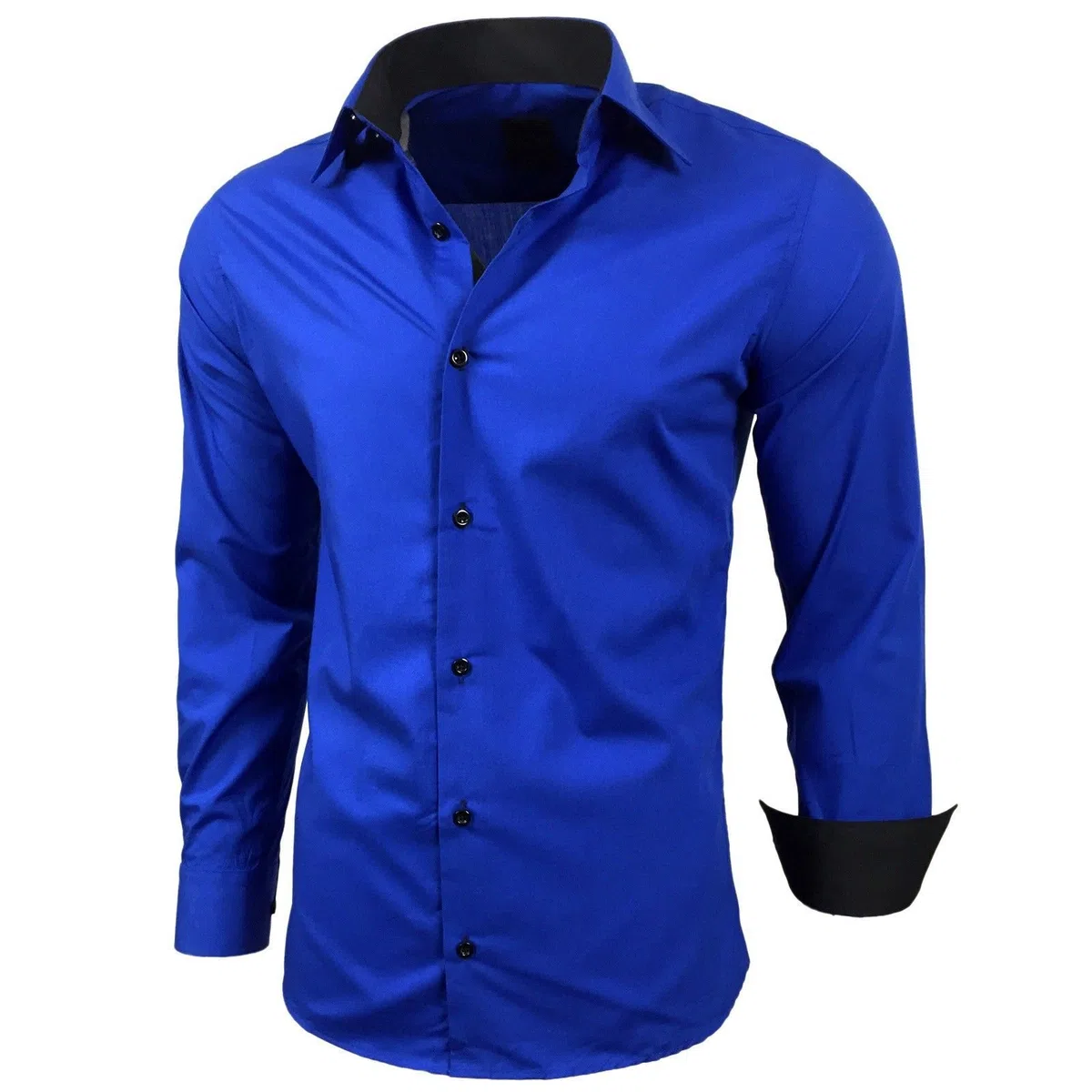 Subliminal Mode Camicia a Maniche Lunghe da Uomo | vestibilità Classica | Comoda e Facile da Lavare | Ideale per L'Ufficio e Le Uscite Informali 444-5
