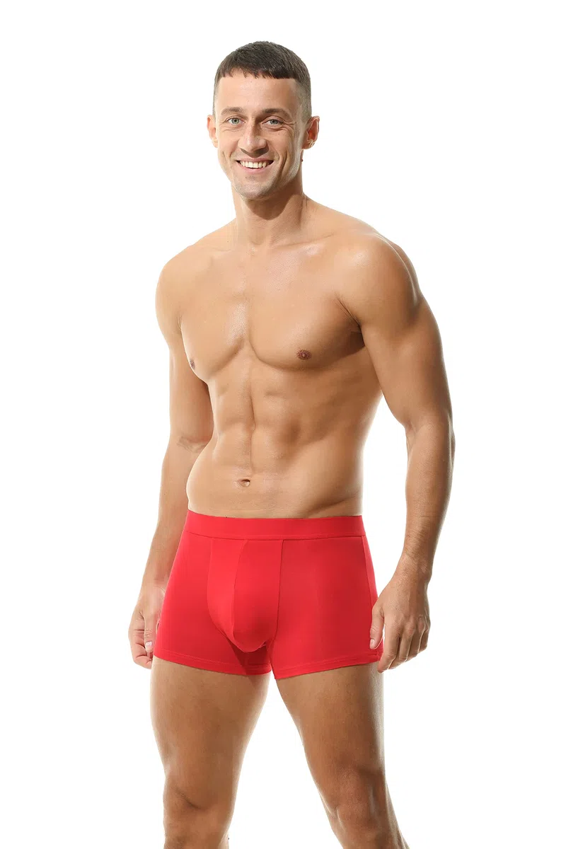 HOEREV Boxer da Uomo in Fibra Modal Super Morbida, Confezione da 4