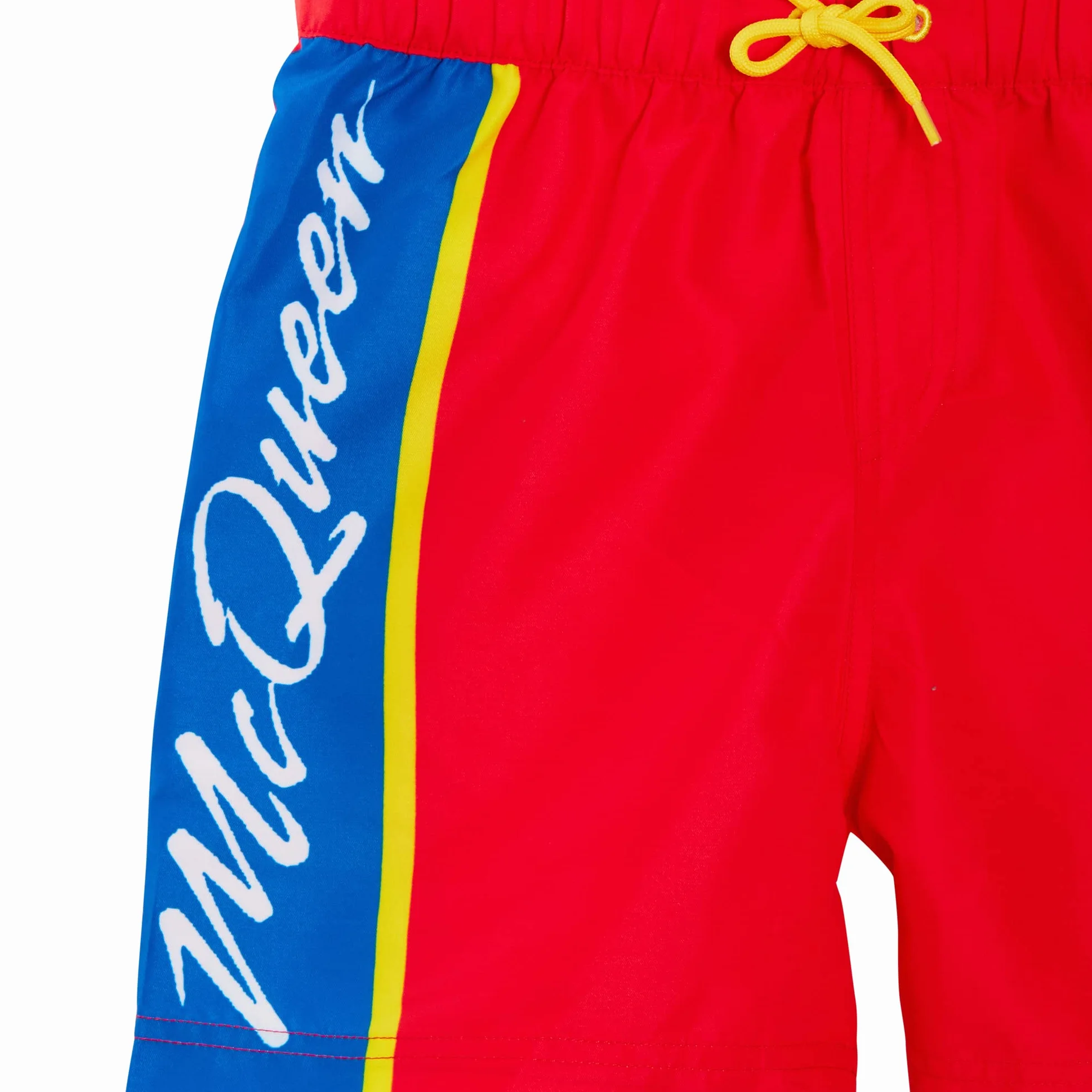Disney Pantaloncini da Bagno per Ragazzi Cars + Rash Vest Lighting McQueen Set da Bagno in 2 Pezzi Top da Surf per Bambini + Pantaloncini da Surf Set da Nuoto