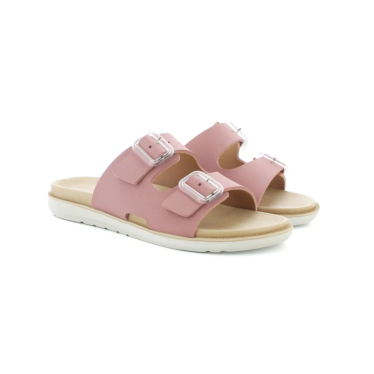 inblu Ciabatte Donna Colorate Con Dobbia Fibbia Regolabile, Dual Density Sandali a ciabattaDonna