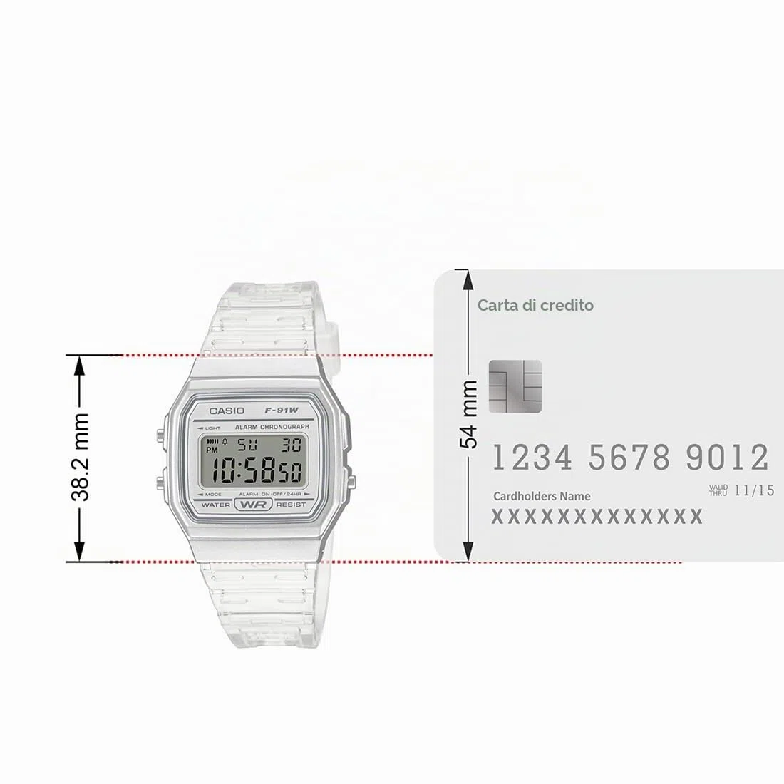 Casio Collection Orologio da polso digitale unisex