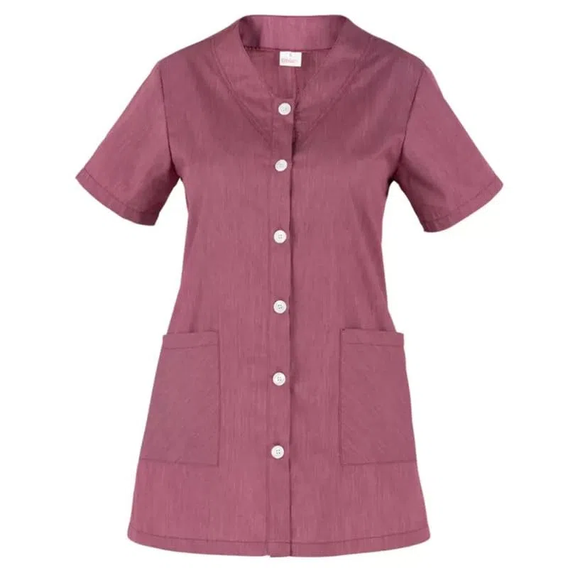 Giblor's Casacca CAMELIA per Hotel Casa Colf Pulizie Donna Regular Fit BORDEAUX
