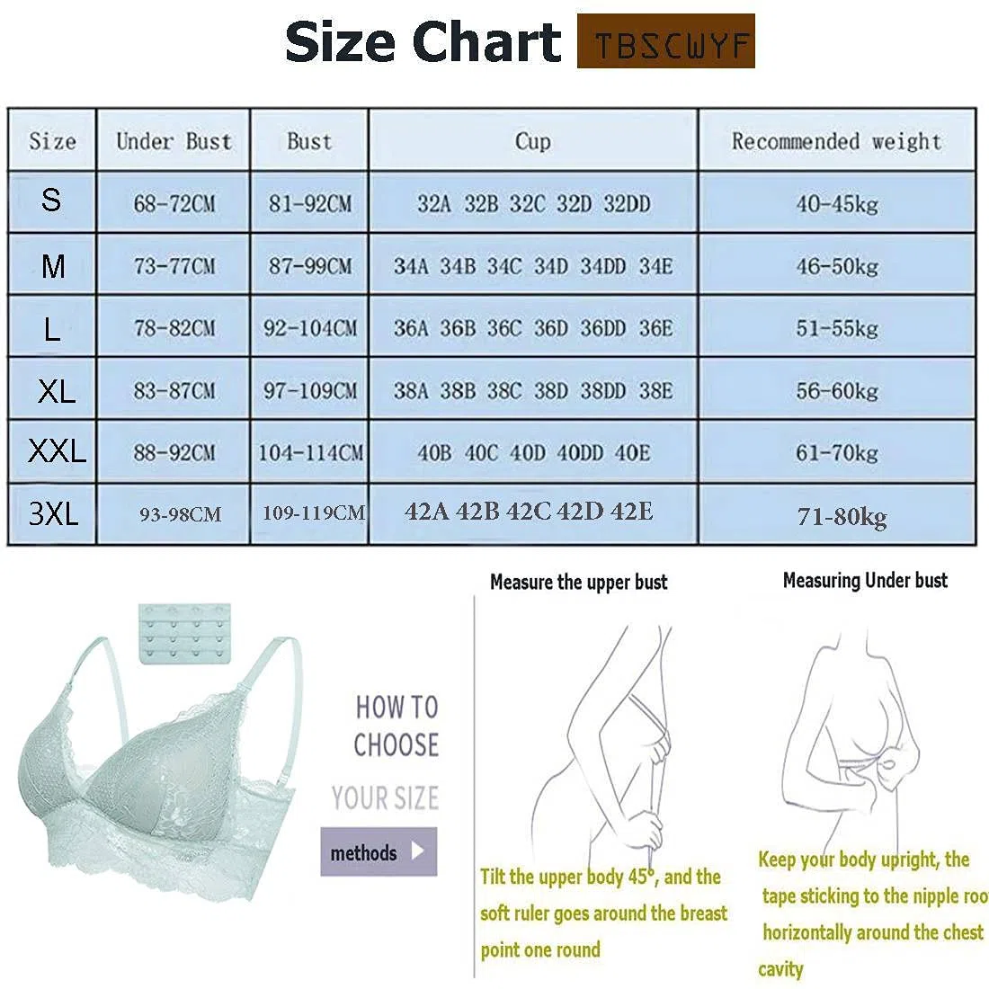Reggiseno Allattamento con Estensione Reggiseno Bra Donna Morbido e Traspirante Reggiseno Donna Reggiseno Allattamento Senza Ferretto con Imbottiti in Pizzo