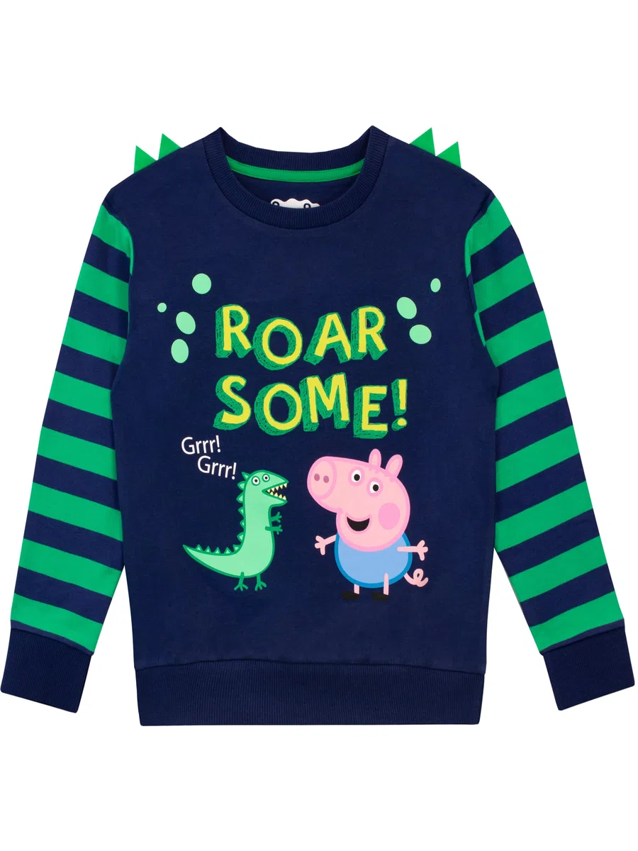 Peppa Pig Felpa per Ragazzi George Pig