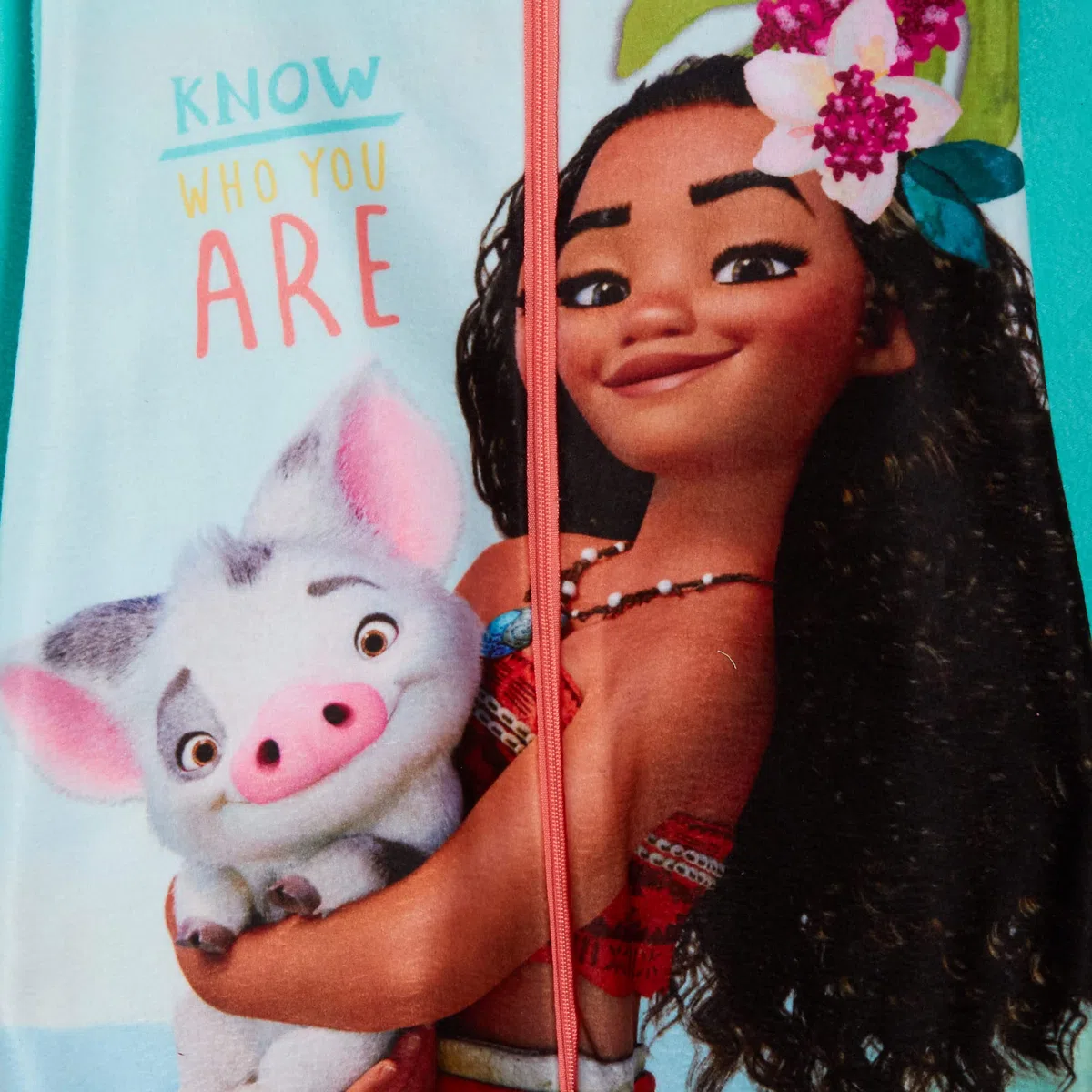 Disney Moana Tutina per ragazze in pile pigiama per bambini Moana Loungewear pigiama pigiama