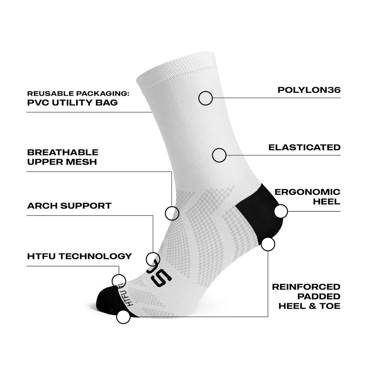 Sox Footwear Electric Leopard Blue Crew Socks