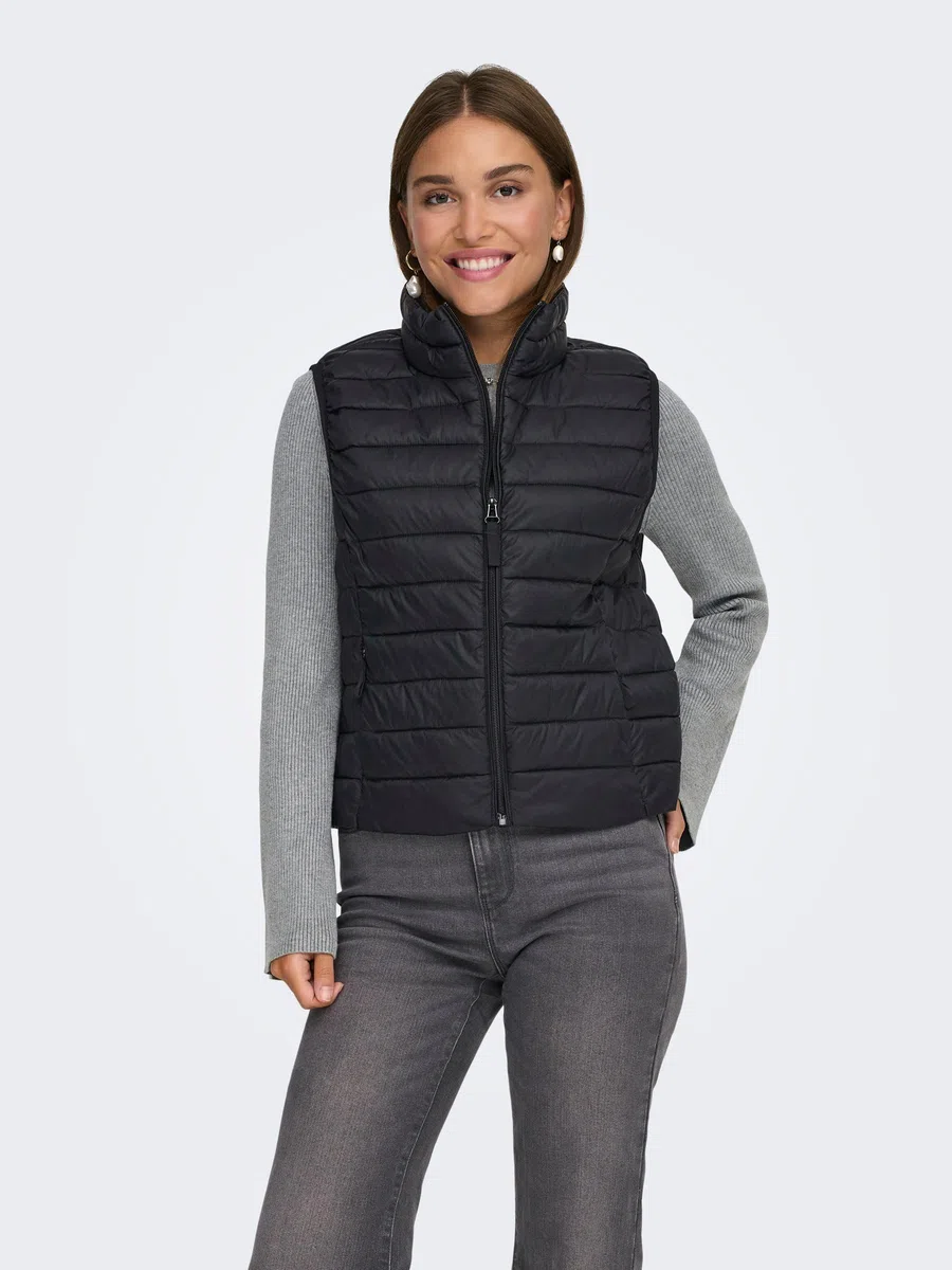 ONLY Onltahia Lw Quilted Waistcoat Otw Cc Otw Onltahia Lw Quilted Waistcoat Otw Cc Otw Donna (Pacco da 1)