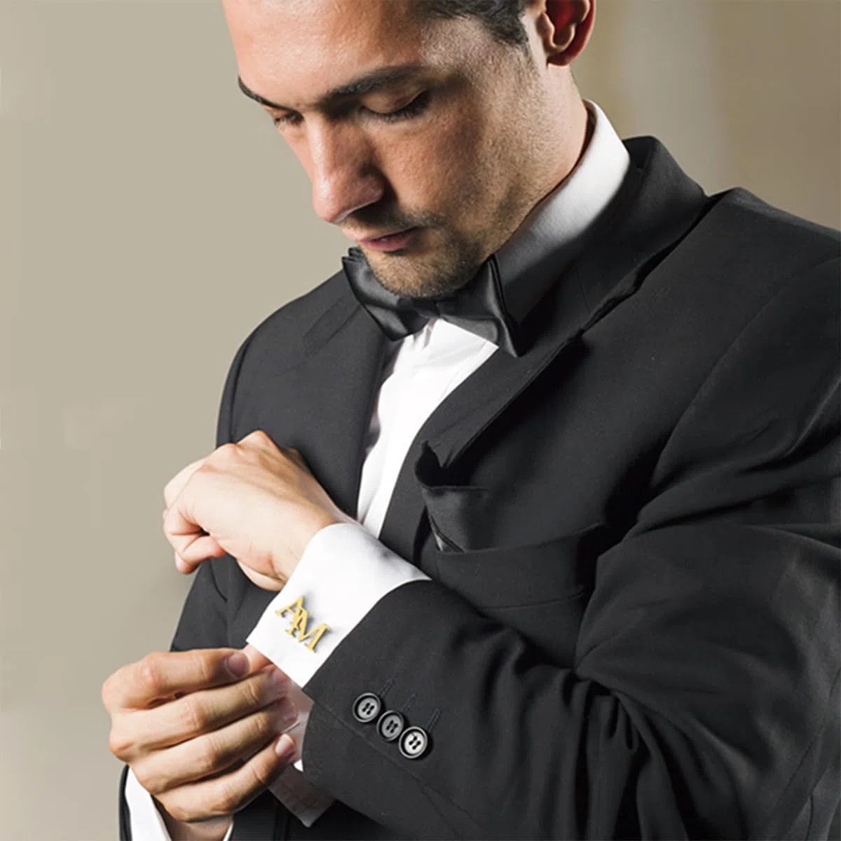 Gemelli personalizzati da uomo gemelli con iniziale personalizzata da uomo gemelli in argento oro rosa oro gemelli per matrimonio festa aziendale camicia smoking regalo per papà, marito, fidanzato,