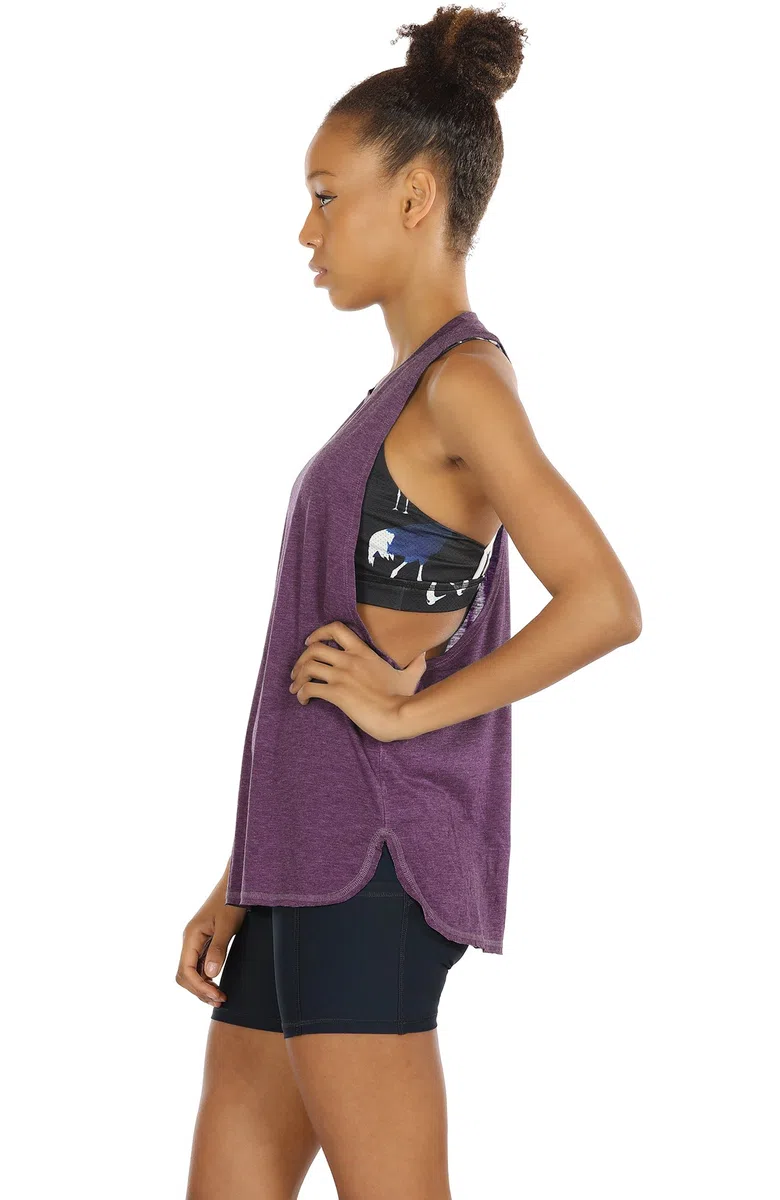 icyzone Canotta Donna Sportiva Traspirante e Sciolto Senza Maniche Atletica Palestra Camicie Corsa Yoga Tank Top (Pacco da 3)