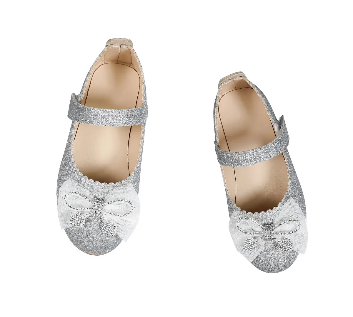 Scarpe Principessa Bambina Bimba Glitterate Scarpe Ragazza con Paillettes Eleganti