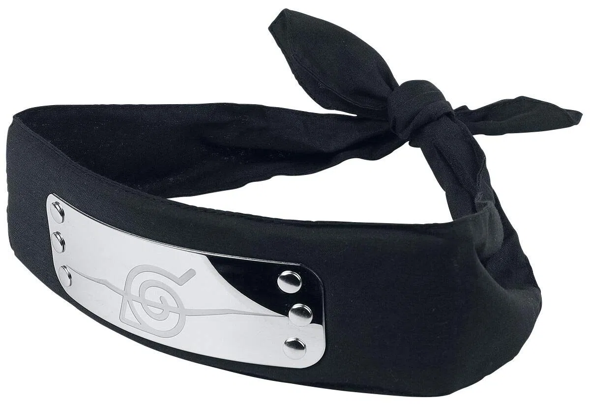 ABYSTYLE - Naruto Shippuden - Fascia per capelli - Anti Konoha - Nero