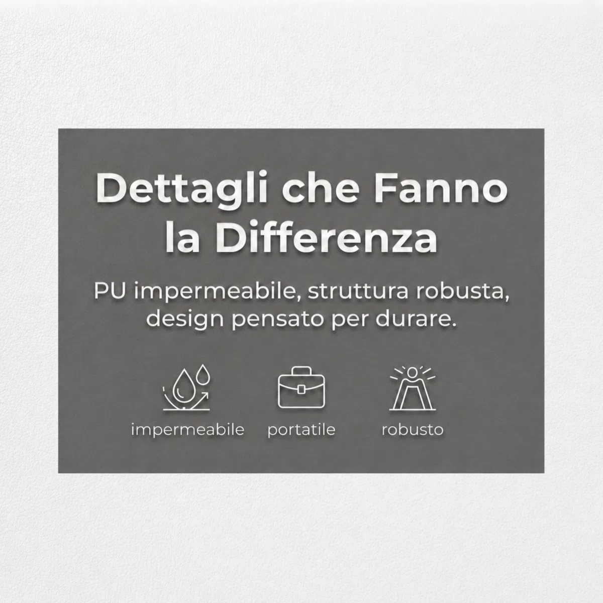Beauty Case Donna da Viaggio Set 3 Pezzi, Borsa Porta Trucchi Rigida in Similpelle PU, Trousse Make Up con Manico e Zip, Valigetta Organizer Cosmetici Grande Medio Piccolo,Bianco tinta unita