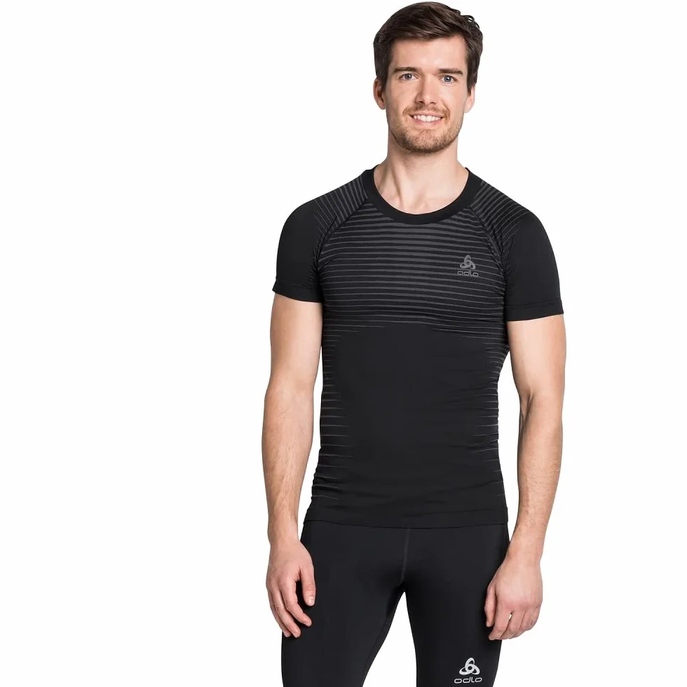 Odlo Bl - Maglia Girocollo Performance Light S/S Girocollo Uomo