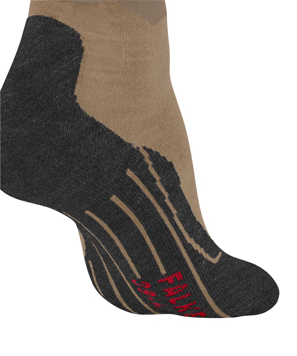 FALKE uomo TK2 calzini da escursionismo imbottitura media anti-vesciche lunghe calde calze da trekking traspiranti asciugatura rapida termoregolanti antiodore lana filo funzionale 1 paio