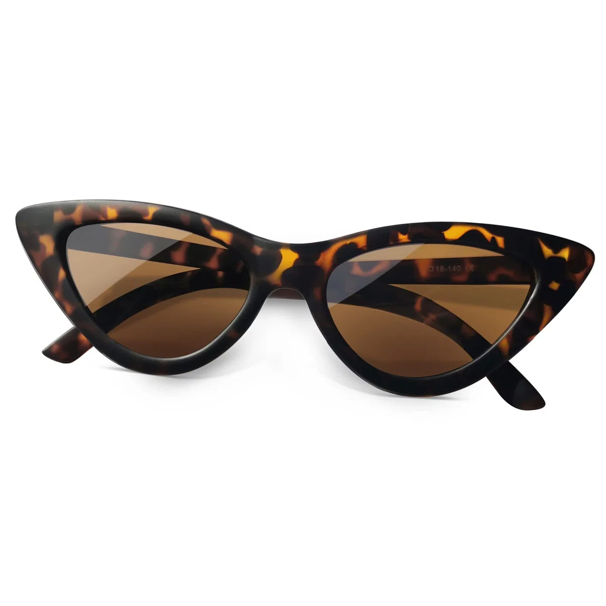Joopin Occhiali da Sole Occhi di Gatto Donna Polarizzati Protezione UV400 Retro Vintage Triangolari Farfalla Punta Cat Eye Occhiali Donna da Sole