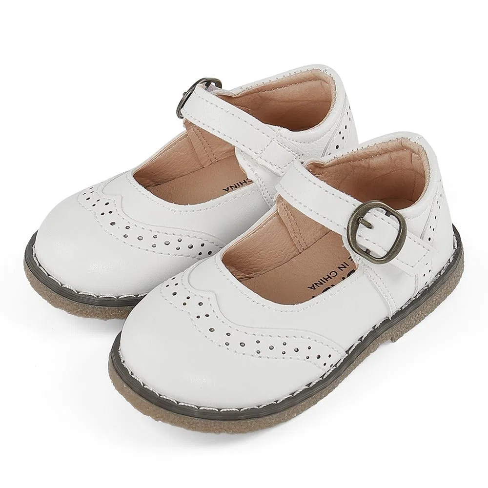 Scarpe Mary Jane Basse Bambina 1-5 Anni Ballerine Bimba Suola di Gomma