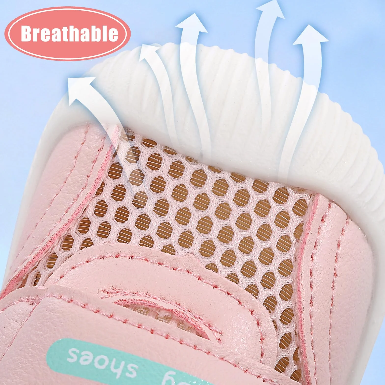 MK MATT KEELY Scarpe Neonato Scarpe Primi Passi Scarpe da Antiscivolo con Coda Carina Unisex-Bimbi