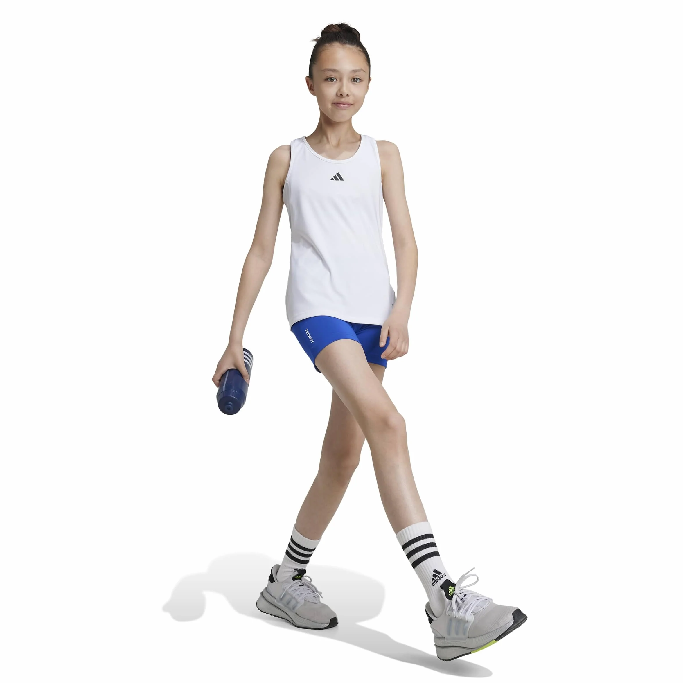adidas Techfit Tank Serbatoio Bambine e Ragazze (Pacco da 1)