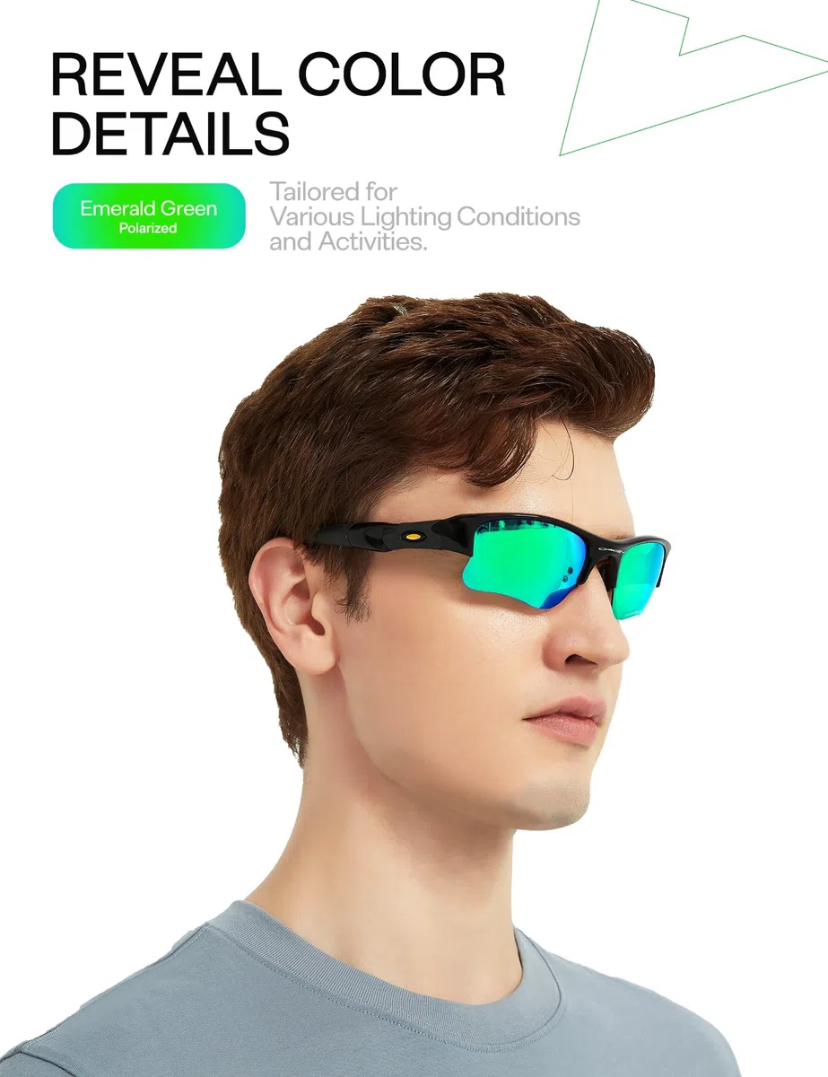 Mryok Lenti di ricambio per Oakley Split Jacket OO9099 - Opzioni