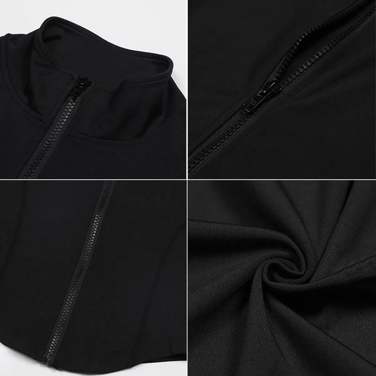 SotRong Camicia Sportiva da Donna Maniche Corte Girocollo Crop Top Magliette Sportive ad Asciugatura Rapida per Allenamento Yoga Palestra