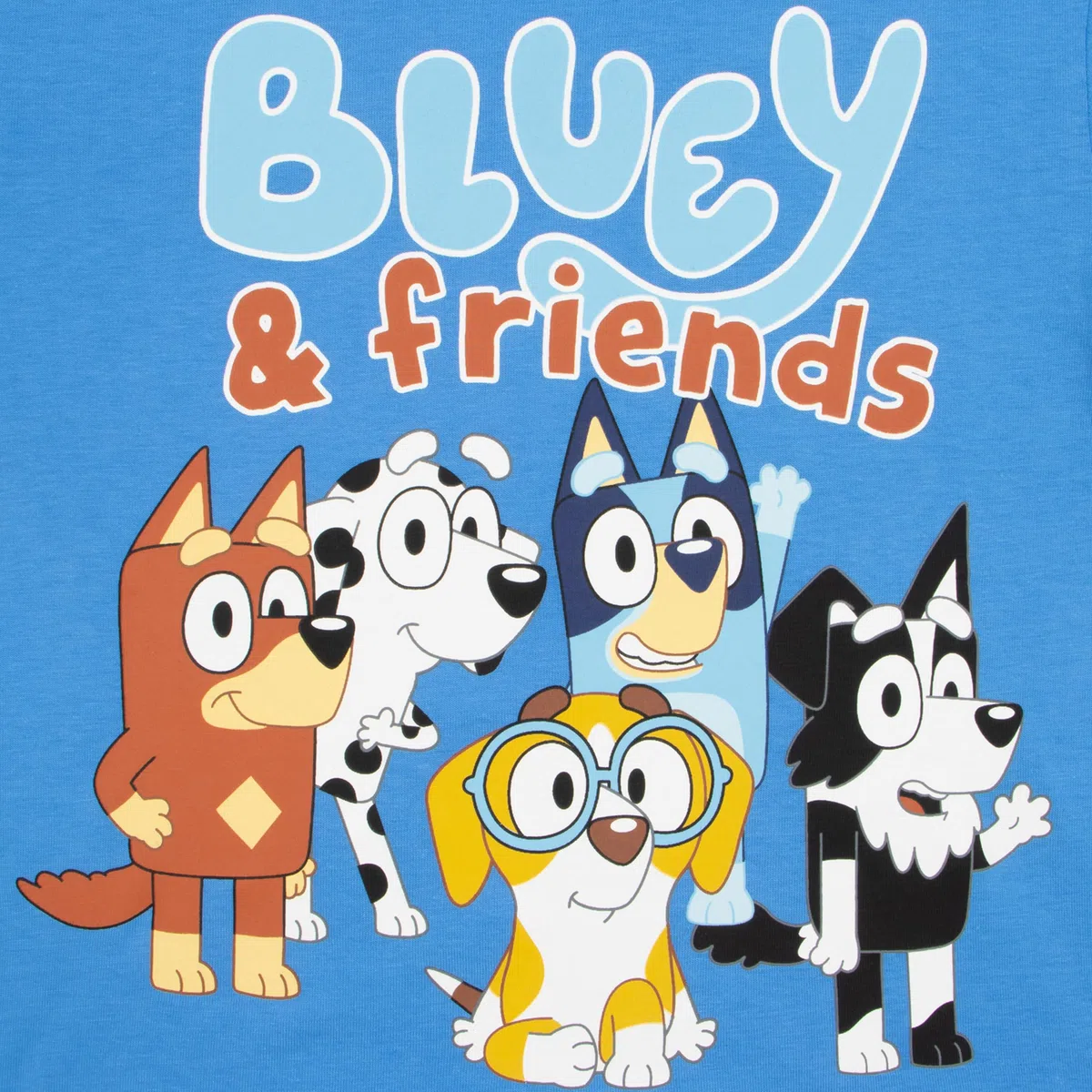 Bluey Vestito Bingo Abbigliamento per Ragazzi | Completo Bambino Estivo | Cotone Pantaloni Corti Ragazzo