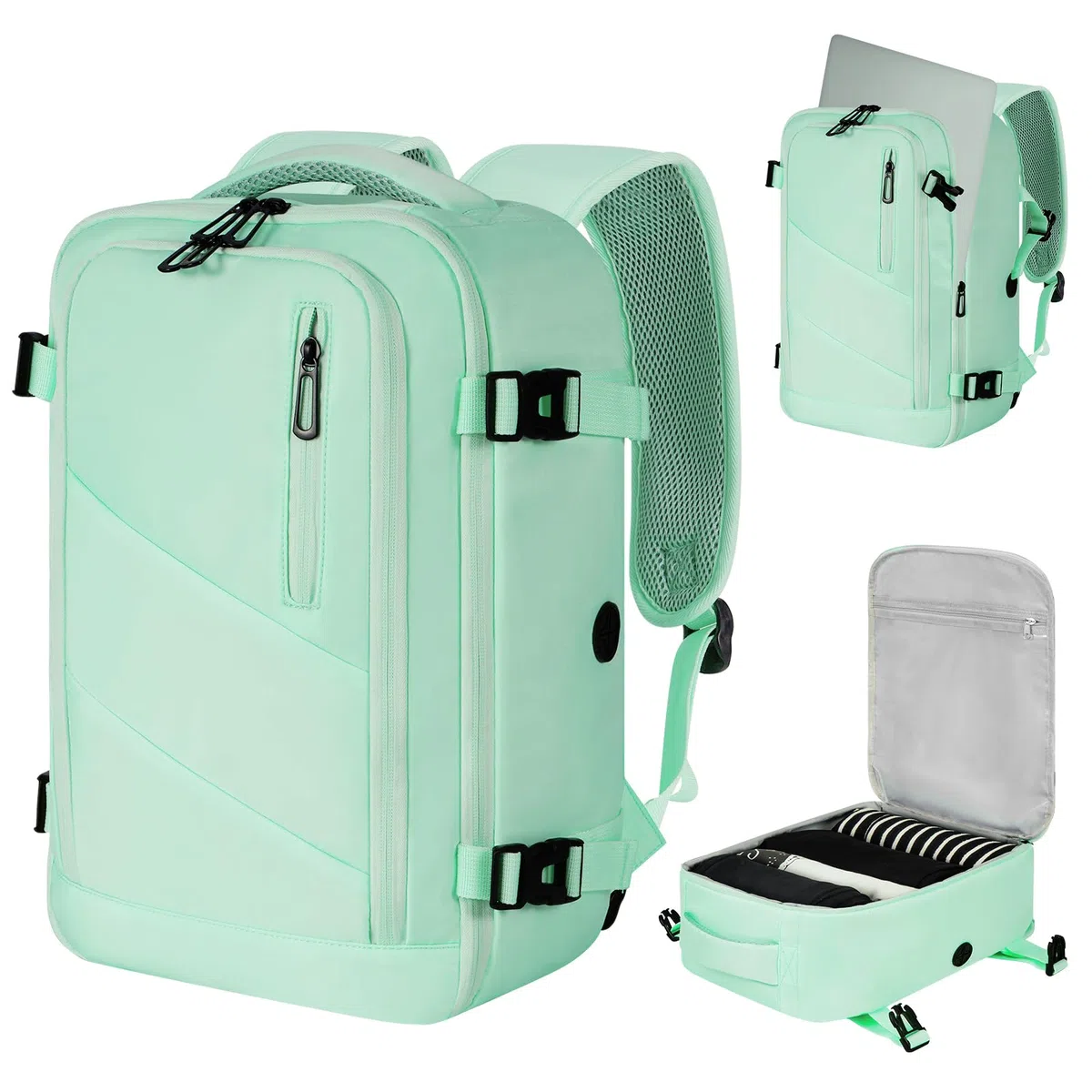 Zaino per Ryanair Zaino da Viaggio Aereo Bagaglio a Mano Borsa da Cabina Borse Valigia Zaini Casual Unisex