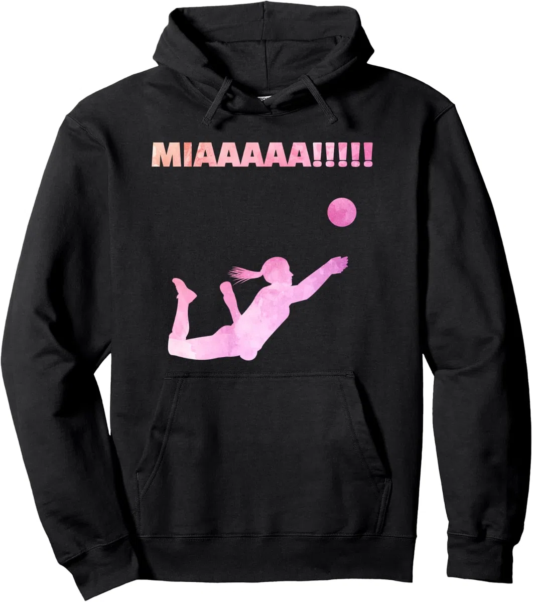 Pallavolo Pallavolista Volley Mia! Felpa con Cappuccio