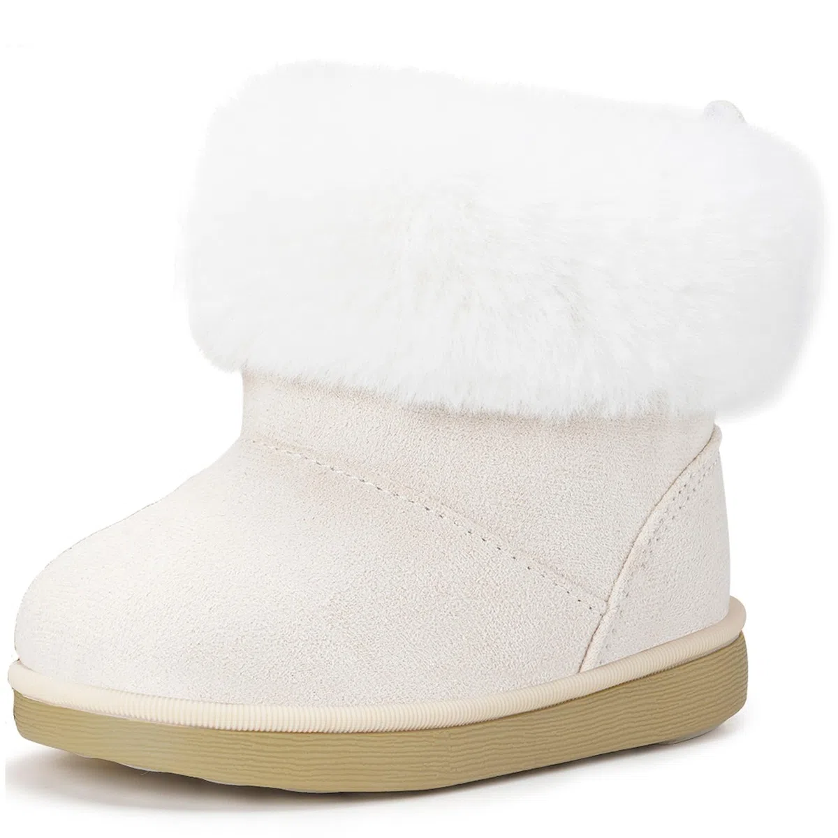 Gaatpot Stivali per Bambine e Ragazze Stivaletti da Neve Ragazzi Fodera Scarpe con Invernali Bambini Stivale con Imbottitura Calda 20-29EU
