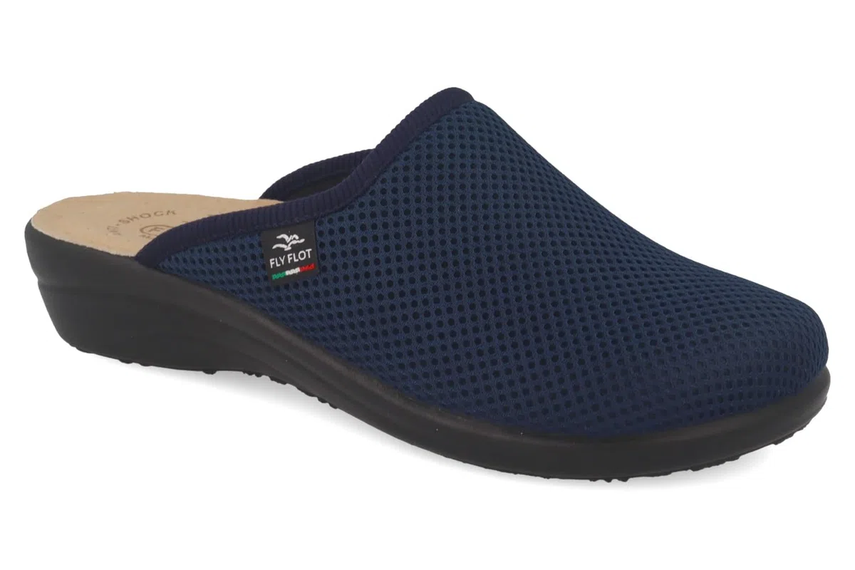 Fly Flot | Fresh Woman, Pantofole Donna Traspiranti, Ciabatta con Tomaia in Rete Elastica, Sottopiede imbottito in Pelle Antishock