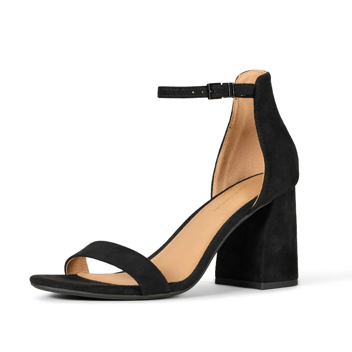 Amazon Essentials Sandalo con Tacco Alto a Blocco Donna