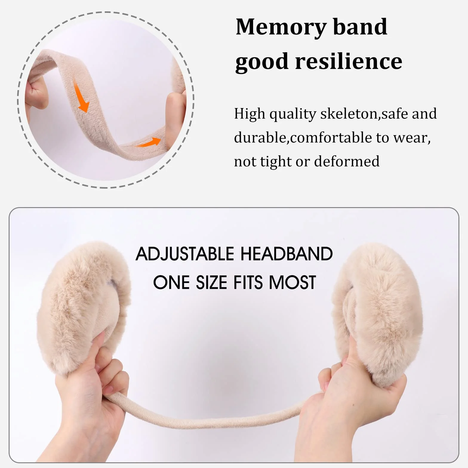 XIAOHAWANG Donne Inverno Unisex Ear Muffs Finta Pelliccia Caldo Paraorecchie Lady Ragazze Plush Ear Scaldare Orecchie All'aperto Copre