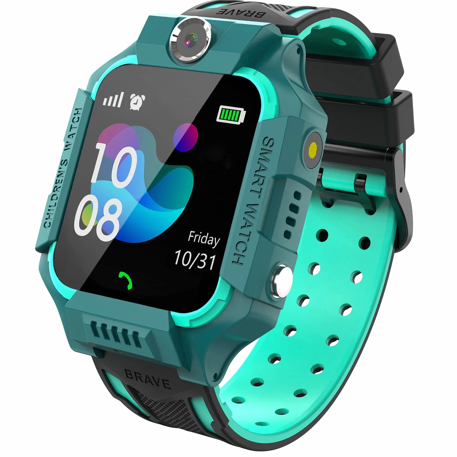 PTHTECHUS Smartwatch Telefono Gioco per Bambini, Orologio Intelligente con Chiamata, Orologi per Studente Calcolatrice Pedometro Torcia Sveglia Video Lettore Musica, Regali per ragazzi ragazze(Blu)