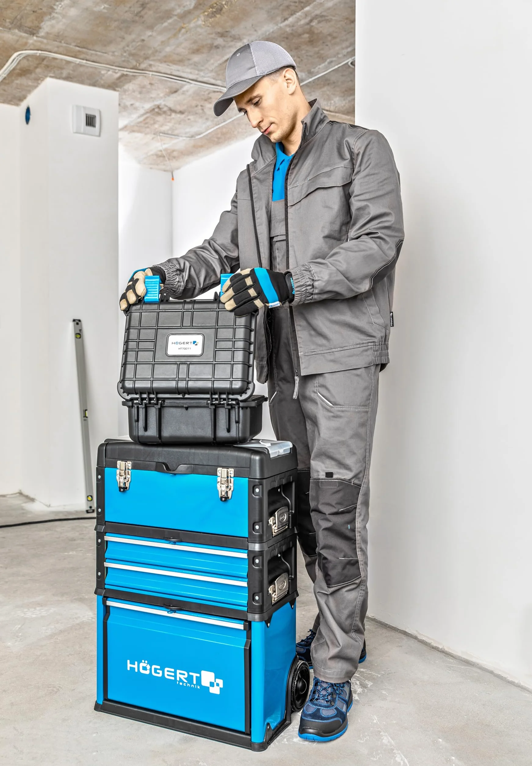 Högert Technik - Kalmit, Pantaloni Work Utility Uomo