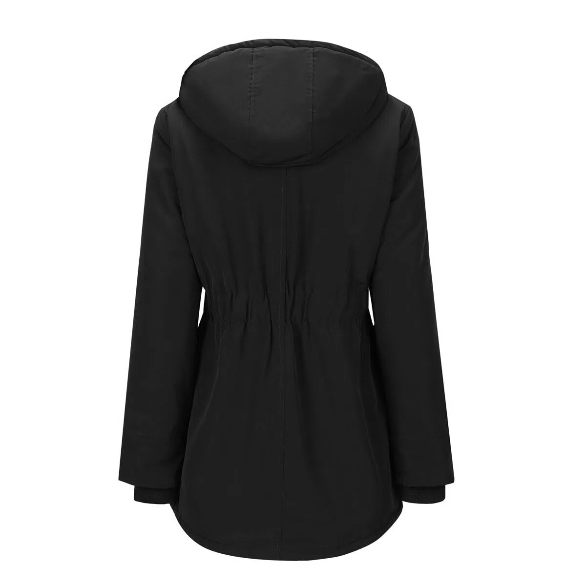 Yynuda - Parka con cappuccio, invernale, caldo, con cappuccio