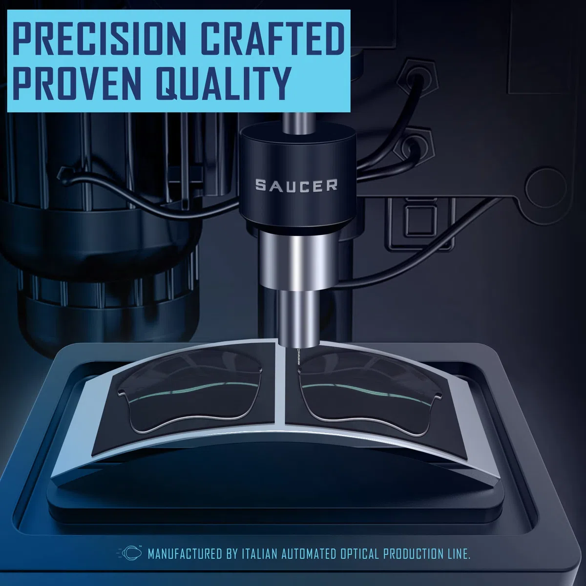 Saucer Lenti di ricambio premium per occhiali da sole Oakley Leffingwell OO9100